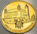 2 zł złote 1996 LIDZBARK Zamek w Lidzbarku Warmińskim