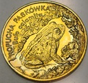 2 zł złote 1998 Ropucha paskówka Zwierzęta Świata