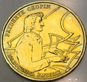2 zł złote 1999 Fryderyk Chopin Szopen
