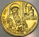 2 zł złote 1999 Jan Łaski Reformator Kościoła