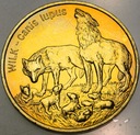 2 zł złote 1999 Wilk Wilki Zwierzęta Świata