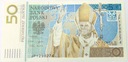 2006 50 zł złotych JAN PAWEŁ II banknot kolekcjonerski NBP