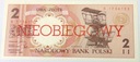 NIEOBIEGOWY 2 zł dwa złote 1990 Seria B KATOWICE Miasta Polskie banknot