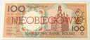 NIEOBIEGOWY 100 zł sto złotych 1990 Seria H POZNAŃ Miasta Polskie banknot