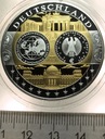 Wspólna Waluta Euro NIEMCY Deutschland 40 mm SREBRO