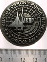 coin 2002 Korpus Obrony Powietrznej 1957-2002 3 KOP Wrocław medal