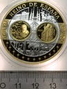 Wspólna Waluta Euro HISZPANIA Reino De Espana 40 mm SREBRO