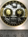 Wspólna Waluta Euro MONAKO Monaco 40 mm SREBRO