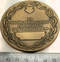 Medal Za Ukończenie Szkoły Chorążych z Wyróżnieniem MON PRL