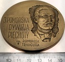 Medal 3 Pomorska Dywizja Piechoty Romuald Traugutt BRĄZ