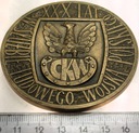 Medal Centralny Kolportaż Wojskowy XXX lat Prasa Książka Ruch (nr. 1c) BRĄZ