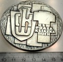 Medal Centralny Kolportaż Wojskowy CKW XXXV lat RSW Prasa (nr 3b) SREBRZONY