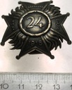 Odznaka 24 Pułku Piechoty Łuck Lwów Śląsk Berezyna 1918. Medal Odznaczenie