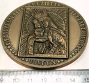 medal 1988 KATYŃ orzeł wojskowy DATA 1940 PTAiN Szczecin BRĄZ