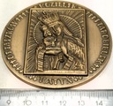 medal 1988 KATYŃ orzeł wojskowy PTAiN Szczecin BRĄZ
