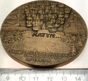 medal KATYŃ Pamięci Polskich Oficerów Zamordowanych w 1940 PTAiN BRĄZ