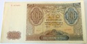 1941 100 zł Sto Złotych seria A Gubernia banknot