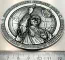 Medal 1988 Jan Paweł II 10 lat pontyfikatu PTAiN Szczecin SREBRZONY