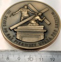 Medal Stacja 03 III Droga Krzyżowa Jezus Po Raz Pierwszy Upada Pod Krzyżem
