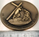 Medal Stacja 04 IV Droga Krzyżowa Jezus Spotyka Matkę Swoją INCO VERITAS