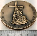 Medal Stacja 06 VI Droga Krzyżowa Św. Weronika Obciera Twarz Jezusowi
