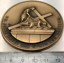 Medal Stacja 07 VII Droga Krzyżowa Jezus Drugi Raz Upada Pod Krzyżem
