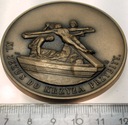 Medal Stacja 11 XI Droga Krzyżowa Jezus do Krzyża Przybity INCO VERITAS