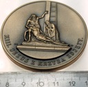 Medal Stacja 13 XIII Droga Krzyżowa Jezus z Krzyża Zdjęty INCO VERITAS BRĄZ