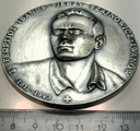 Medal Jerzy Szajnowicz-Iwanow 1911 1943 Bohater Polski i Grecji SREBRZONY