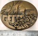 Medal 1973 40 rocznica Powstania w Getcie Warszawskim 1943 PTAiN Warszawa