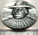 medal Bitwa Pod Oliwą 1627 admirał Arend Dickmann SREBRZONY