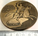 Medal 1985 Stefan Czarniecki Bitwa pod Warką 1656 40 lat PTTK