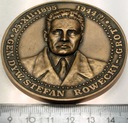 Medal 1990 generał Stefan Rowecki GROT ZWZ AK Armia Krajowa MENNICA BRĄZ