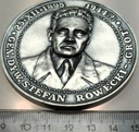 Medal 1990 generał Stefan Rowecki GROT ZWZ AK Armia Krajowa TWO SREBRZONY