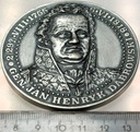 Medal 1993 Generał Henryk Dąbrowski Z Ziemi Włoskiej do Polski SREBRZONY