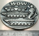 Medal Za Osiągnięcia Sportowe WOW Warszawa WOSF SREBRZONY (nr 1)