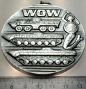 Medal Za Osiągnięcia Sportowe WOW Warszawa WOSF SREBRZONY (nr 2)