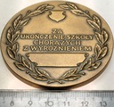 Medal Za Ukończenie Szkoły Chorążych Wyróżnieniem MON PRL