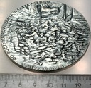 Medal 1984 40 rocznica Powstania Warszawskiego 1 sierpnia 1944 SREBRZONY