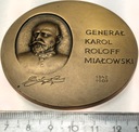 Medal Generał Karol Roloff Miałowski MENNICA BRĄZ