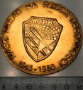 Medal 1980 Wojska Obrony Powietrznej Kraju WOPK 1945 Wystawa Prac ZŁOCONY