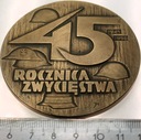 Medal 1990 45 rocznica Zwycięstwa Westerplatte Berlin 1945