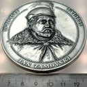 Medal 1991 Jan Zamoyski Bitwa pod Byczyną 1588 TWO MENNICA SREBRZONY