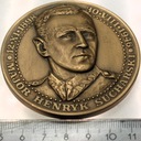 Medal 1995 major Henryk Sucharski Westerplatte 1939 TWO MENNICA BRĄZ