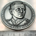 Medal 1995 major Henryk Sucharski Westerplatte 1939 TWO MENNICA SREBRZONY