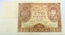 1934 100 zł Sto Złotych Seria BW banknot