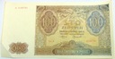 1941 100 zł Sto Złotych seria A Gubernia banknot