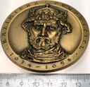 medal 04 Kazimierz II Odnowiciel Seria Królewska Poczet 1985-1987 Mennica