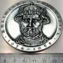 medal 04 Kazimierz II Odnowiciel Seria Królewska Poczet 1985-1987 Mennica