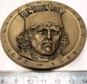 medal 16 Leszek Czarny Seria Królewska Poczet 1985-1987 PTTK Chełm Mennica